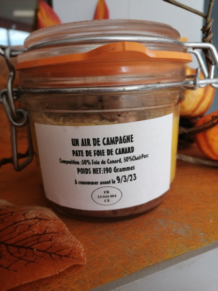Un Air De Campagne Boucherie Perigueux Pâté De Foie De Canard 1
